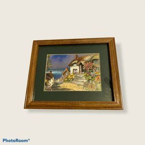 Beautiful Wood Vintage Picture Frame